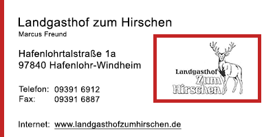 Landgasthof zum Hirschen